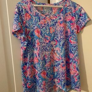 LIlly Pulitzer Etta Tee EUc